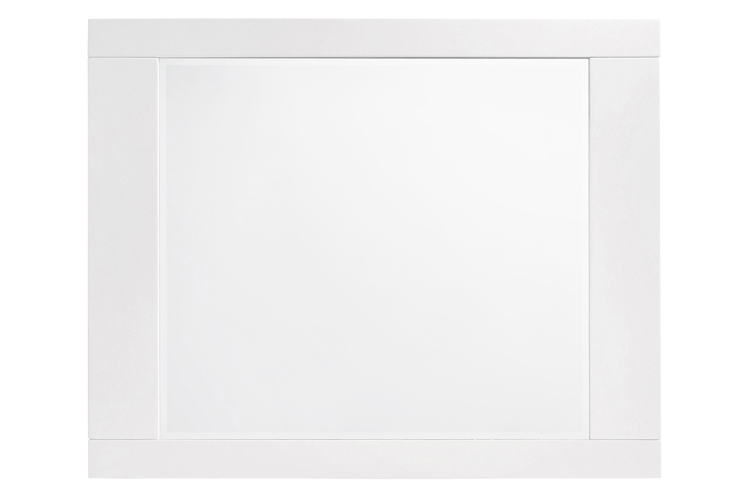 Coaster - Felicity Rectangle Dresser Mirror in Glossy White