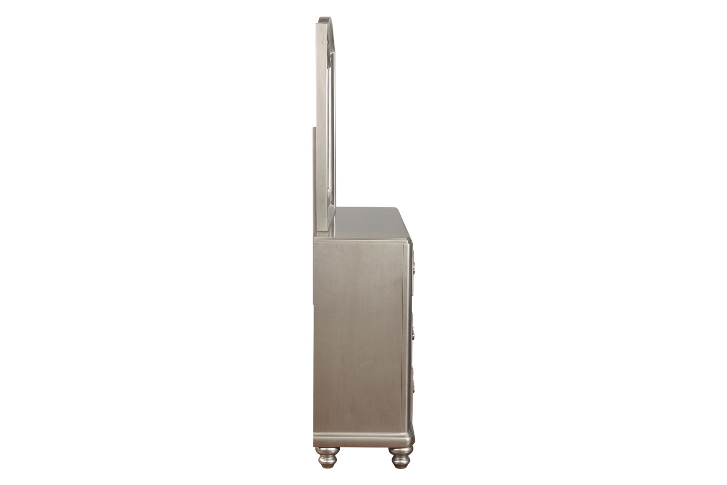 Coaster - Bling Game Arched Mirror in Metallic Platinum