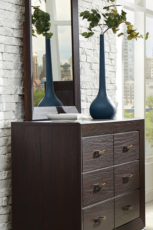 Coaster Kauffman 6-Drawer Dresser - Dark Cocoa