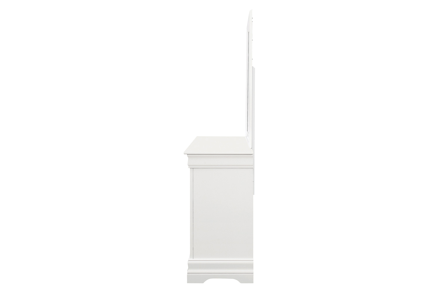 Coaster - Louis Philippe Beveled Edge Square Mirror in White