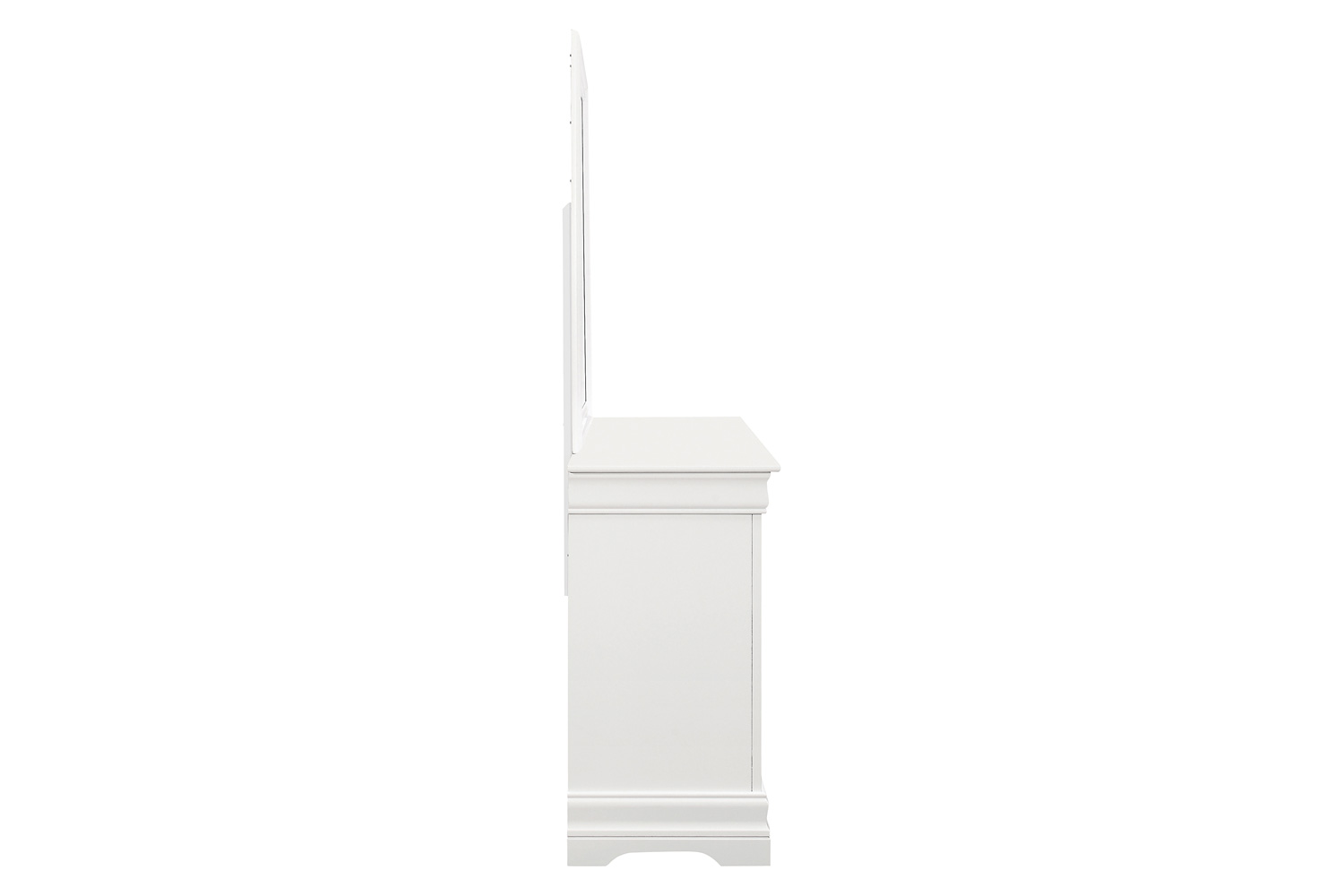 Coaster - Louis Philippe Beveled Edge Square Mirror in White