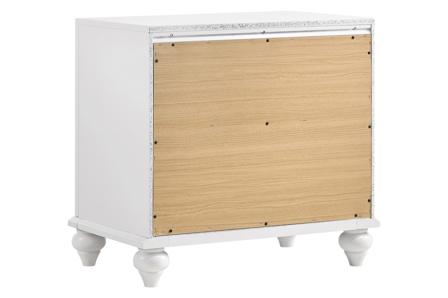 Coaster Barzini 2-Drawer Nightstand - White
