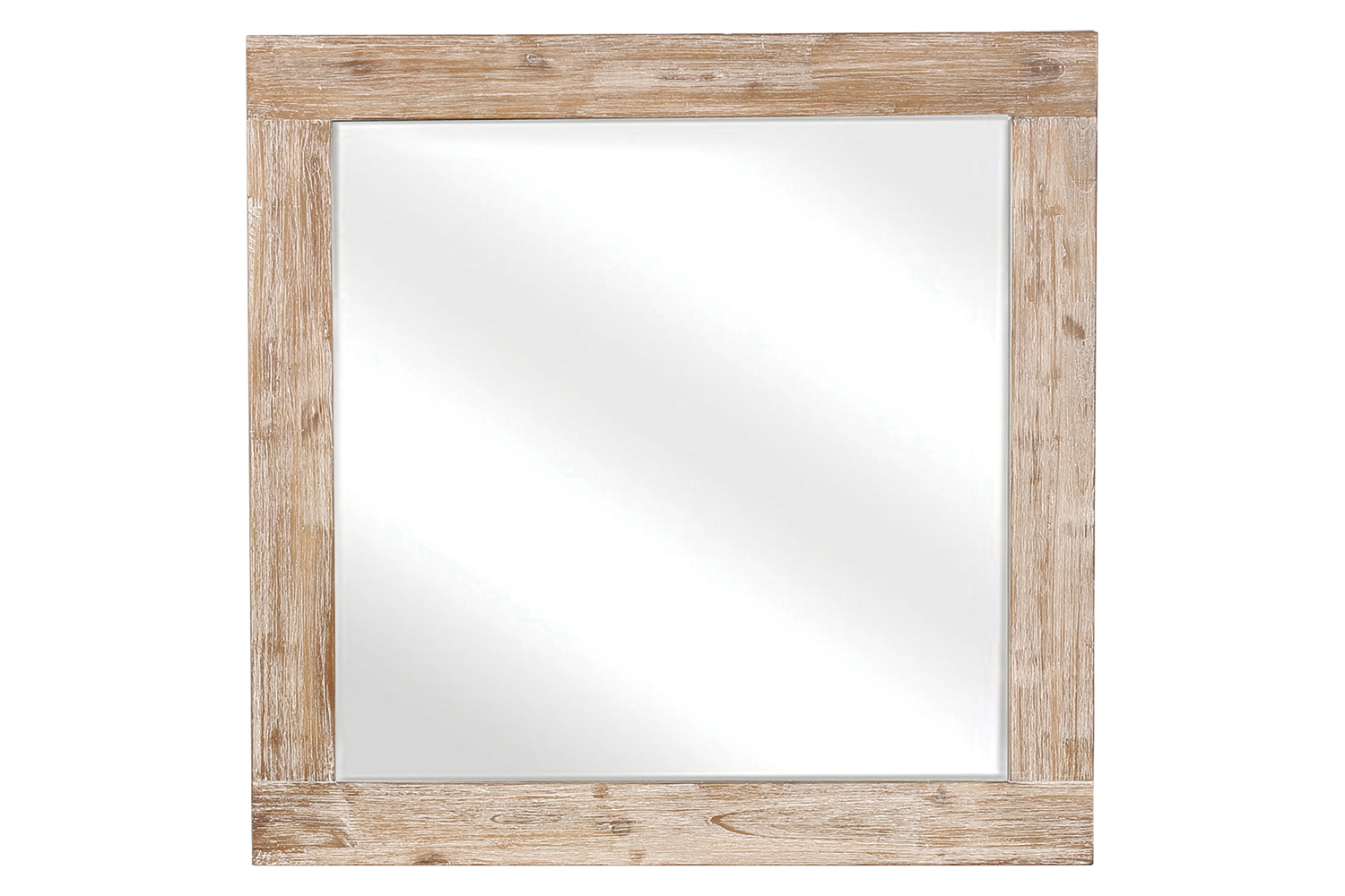 Coaster - Marlow Rectangular Mirror in Rough Sawn Multi