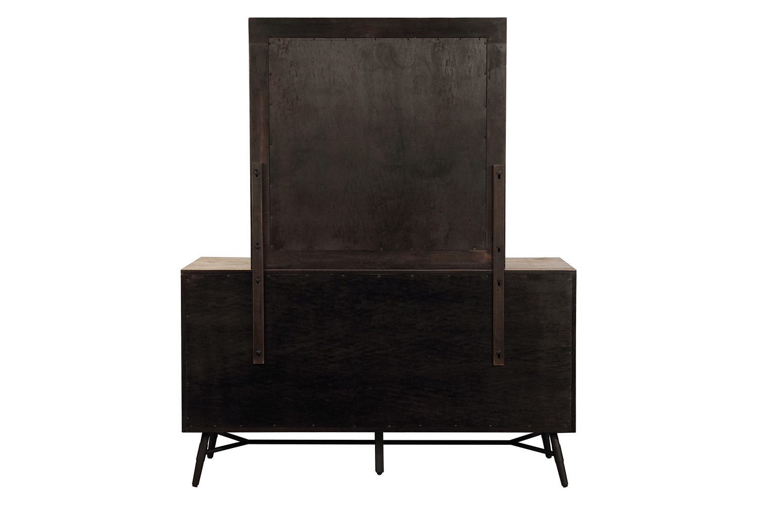 Coaster - Marlow Rectangular Mirror in Rough Sawn Multi