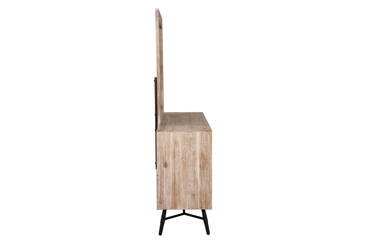 Coaster - Marlow Rectangular Mirror in Rough Sawn Multi