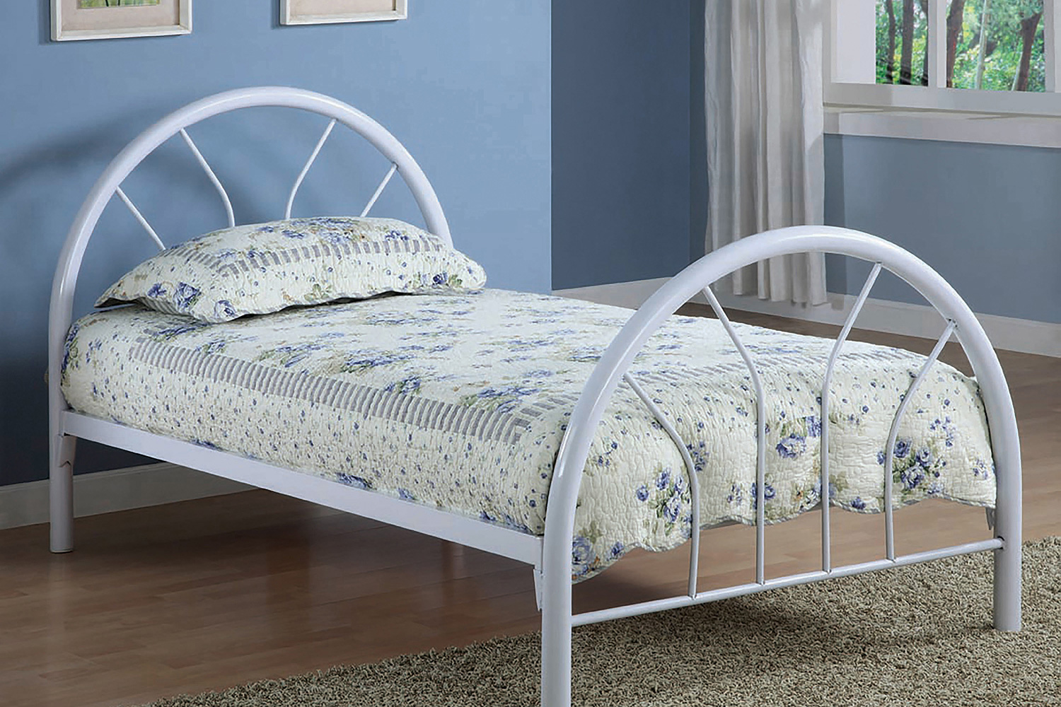 Coaster Marjorie Twin Bed - White
