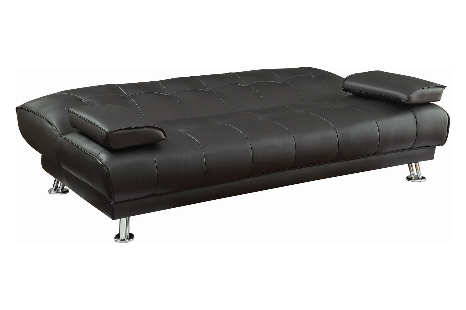 Coaster Pierre Tufted Upholstered Sofa Bed - Black