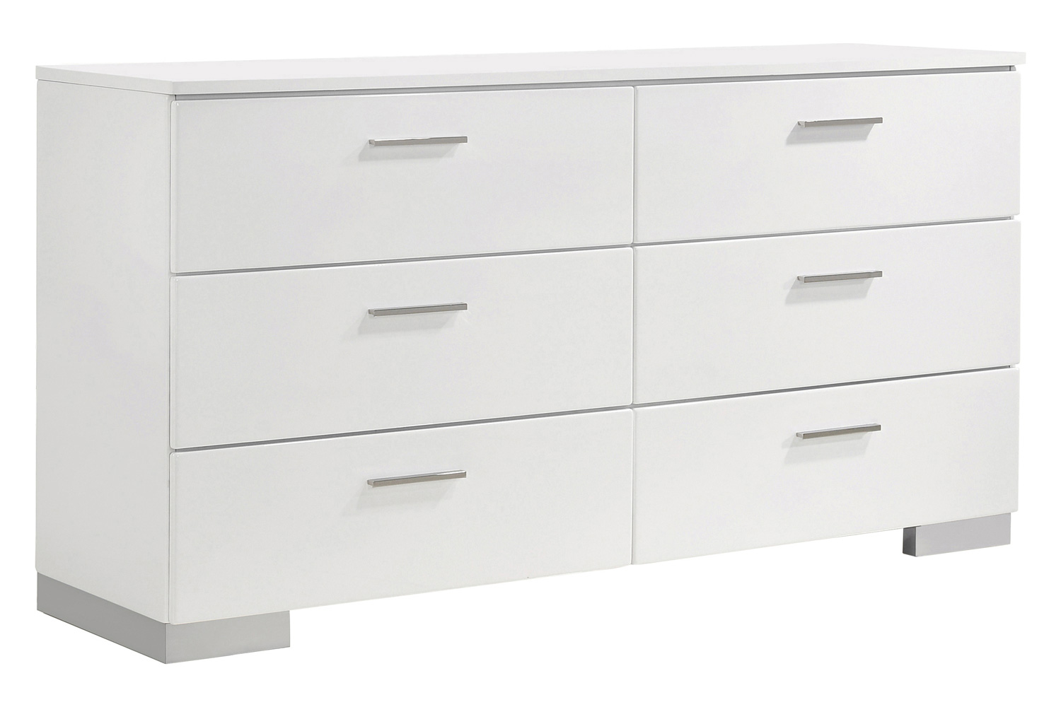 Coaster Jeremaine Queen Upholstered Bed - White
