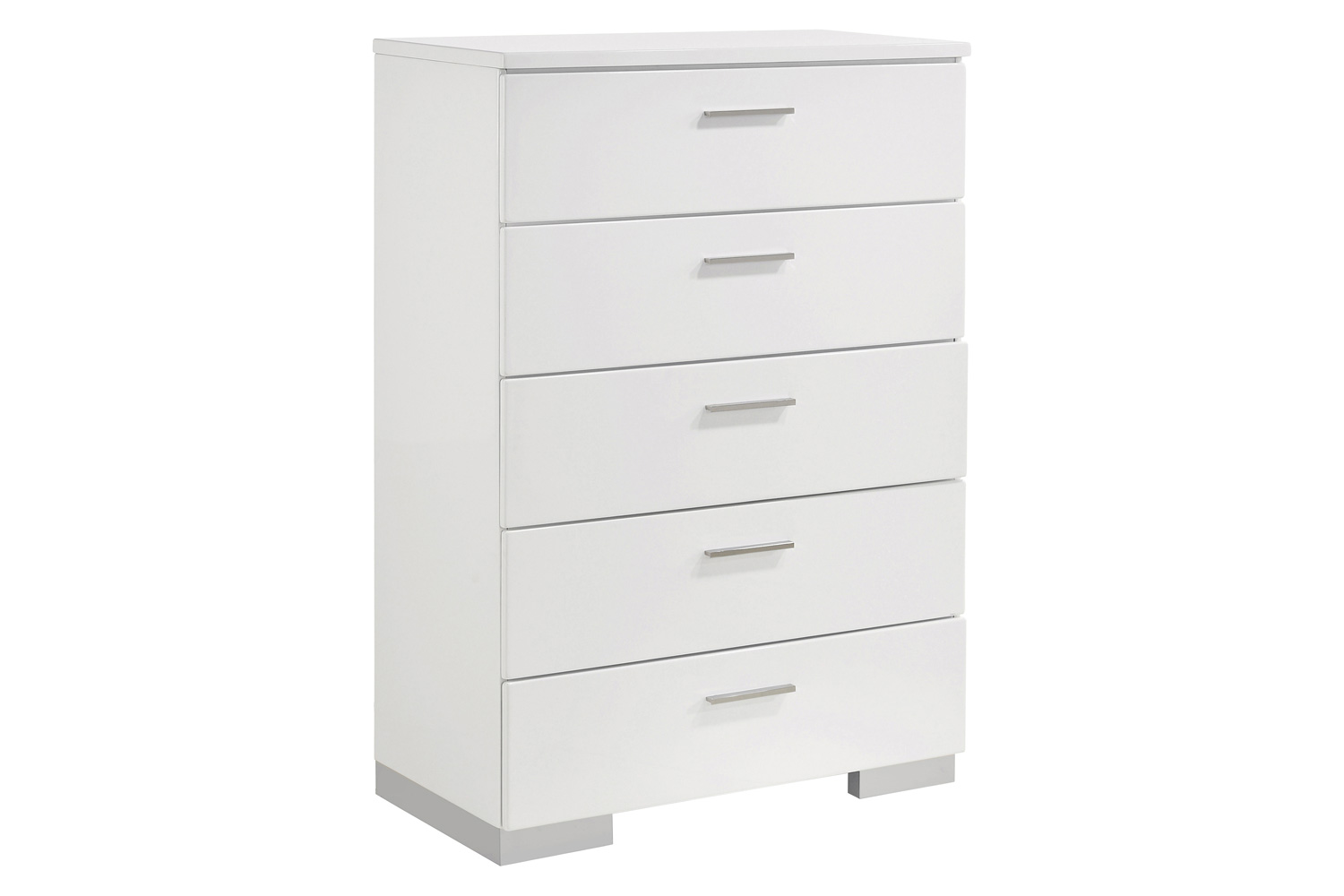 Coaster Jeremaine Queen Upholstered Bed - White