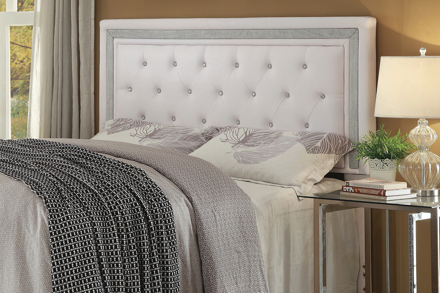 Coaster - Andenne Eastern King/California King Tufted Upholstered Headboard