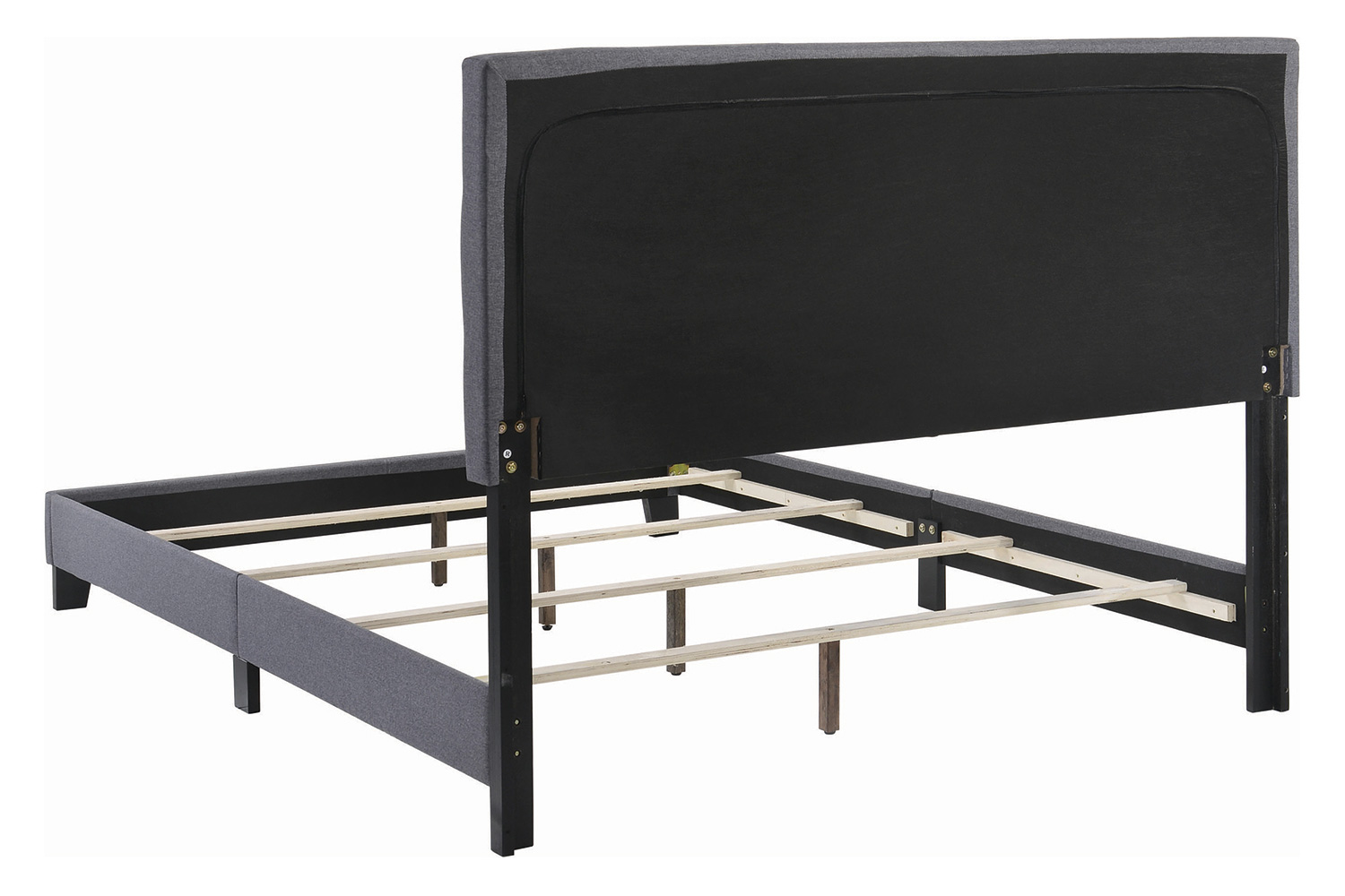Coaster Mapes Tufted Upholstered Queen Bed - Gray