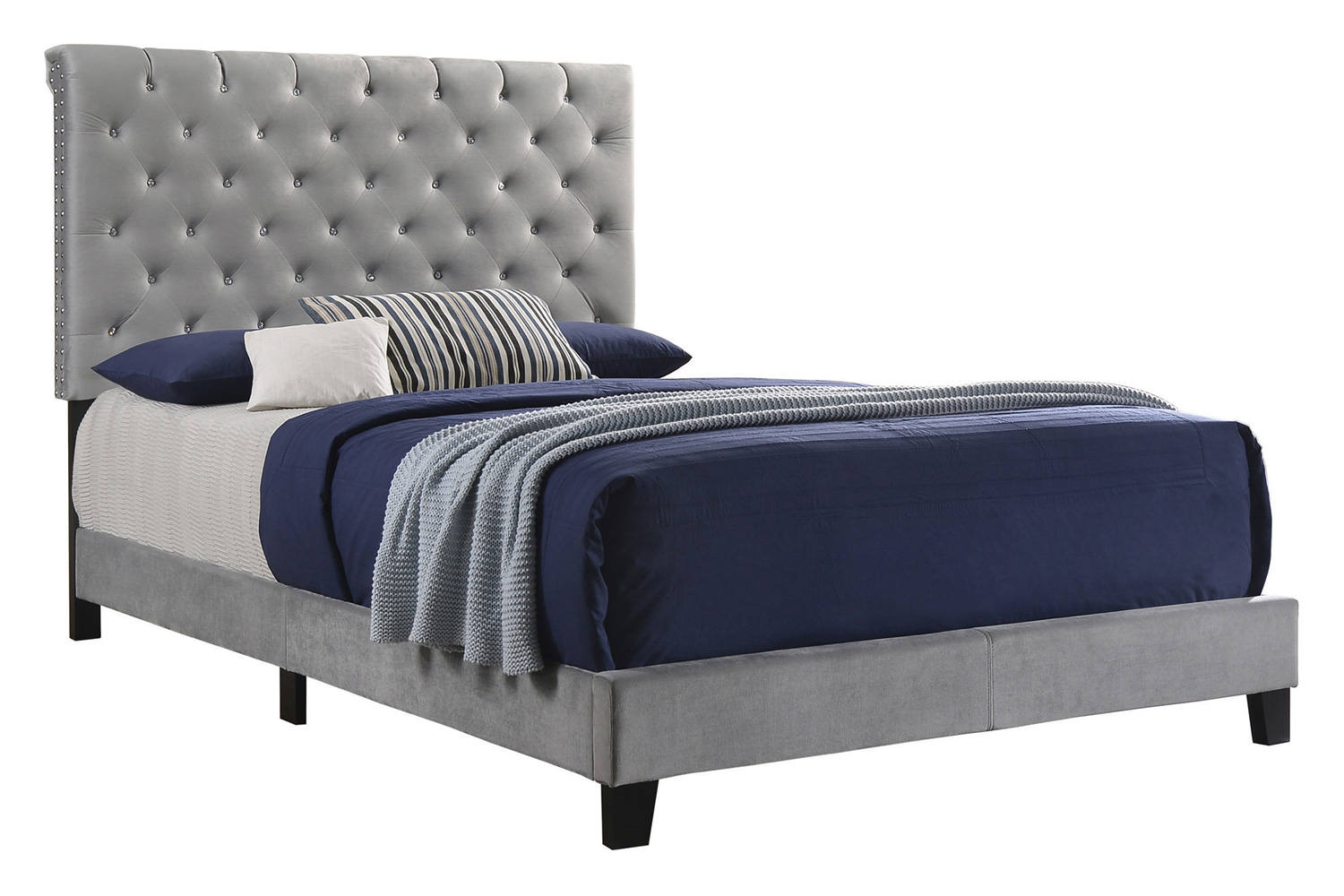 Coaster - Warner Eastern King Upholstered Bed