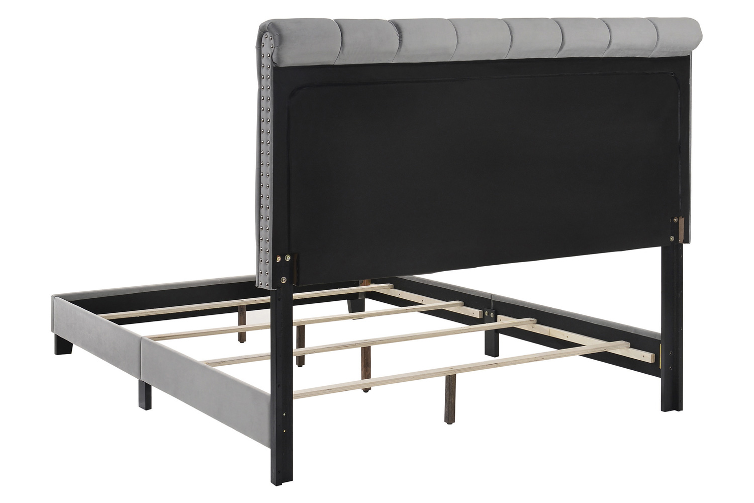 Coaster Warner Queen Upholstered Bed - Gray