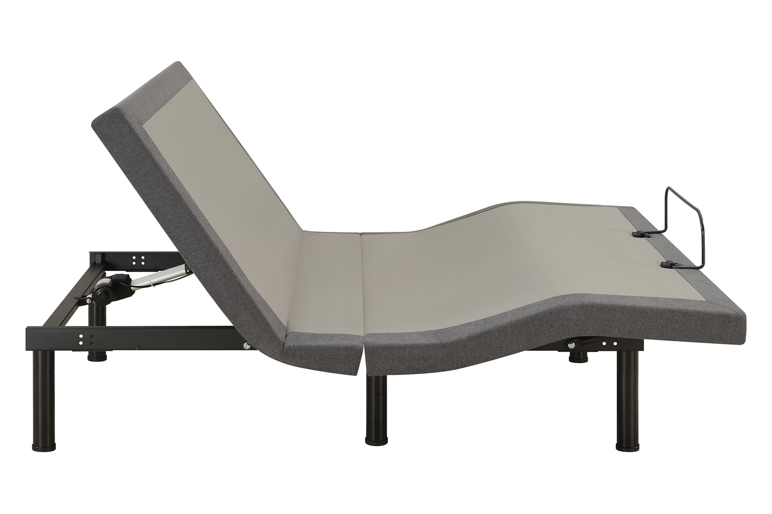 Coaster Negan Eastern King Adjustable Bed Base - Gray/Black