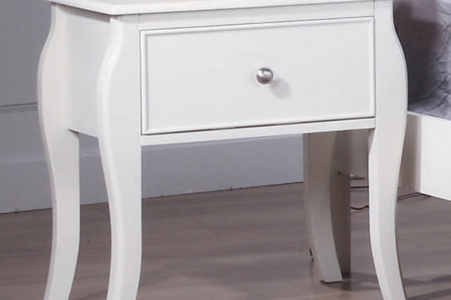 Coaster - Dominique 1-Drawer Nightstand in White
