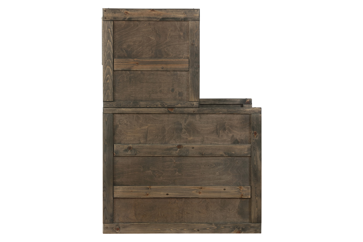 Coaster Wrangle Hill 4-Drawer Stairway Chest - Gun Smoke