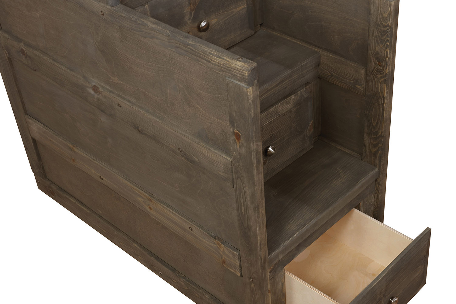 Coaster Wrangle Hill 4-Drawer Stairway Chest - Gun Smoke