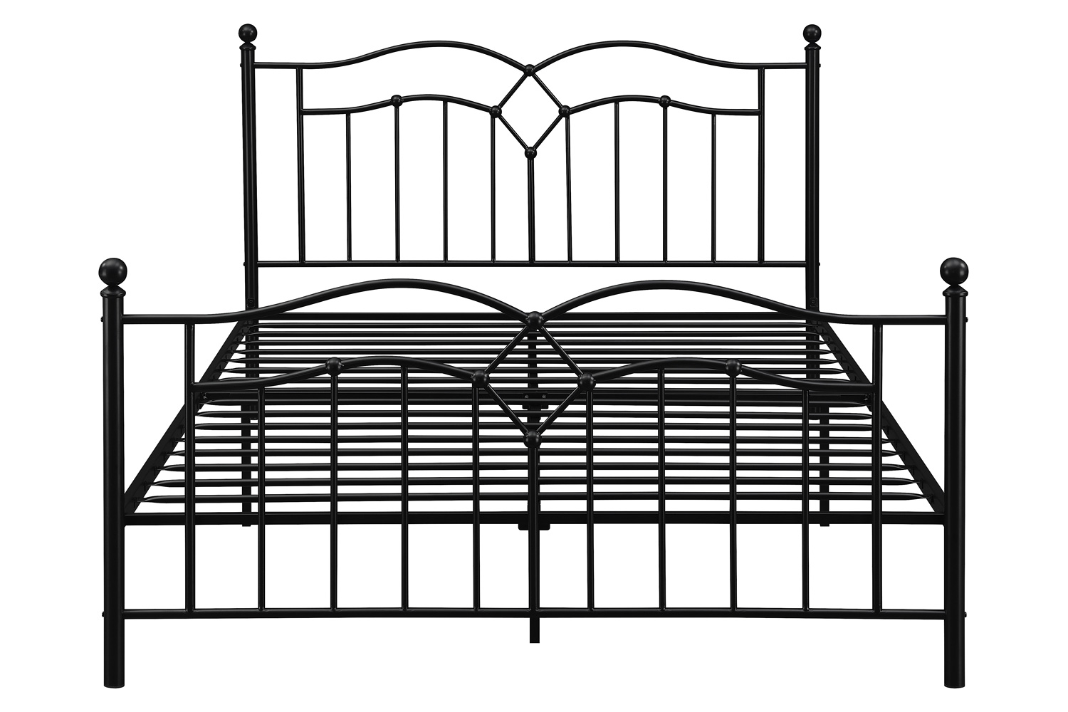 Coaster - Klossen Metal Queen Bed in Black