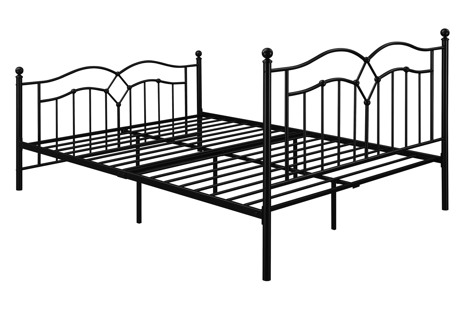 Coaster - Klossen Metal Queen Bed in Black