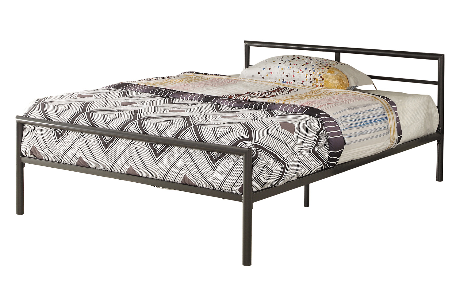 Coaster - Fisher 2-Piece Metal Workstation Loft Bed Set with Full Bed