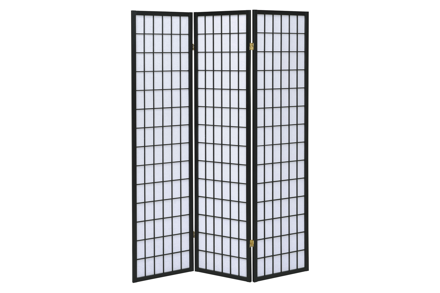 Coaster 3-Panel Folding Screen - Black/White