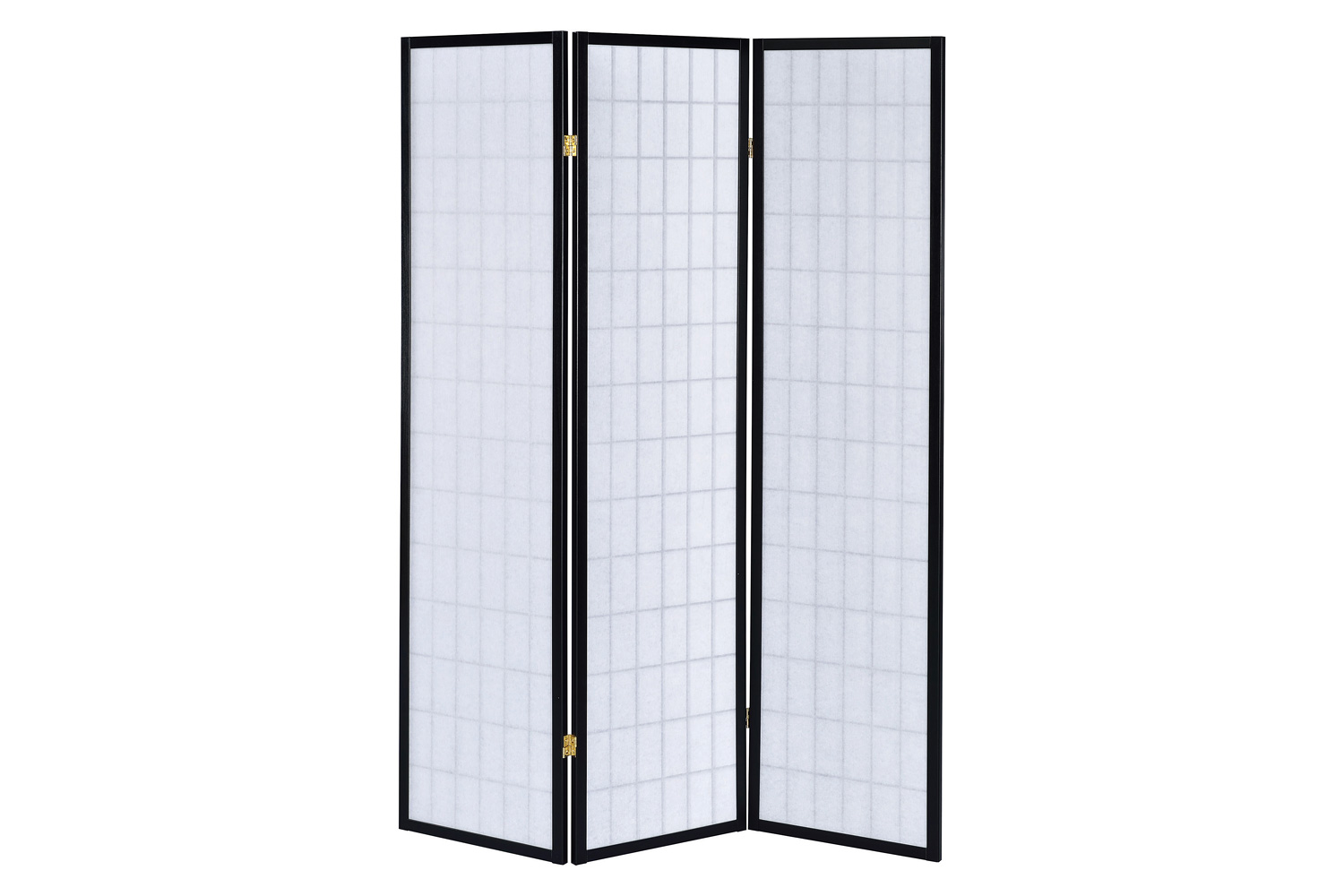 Coaster 3-Panel Folding Screen - Black/White