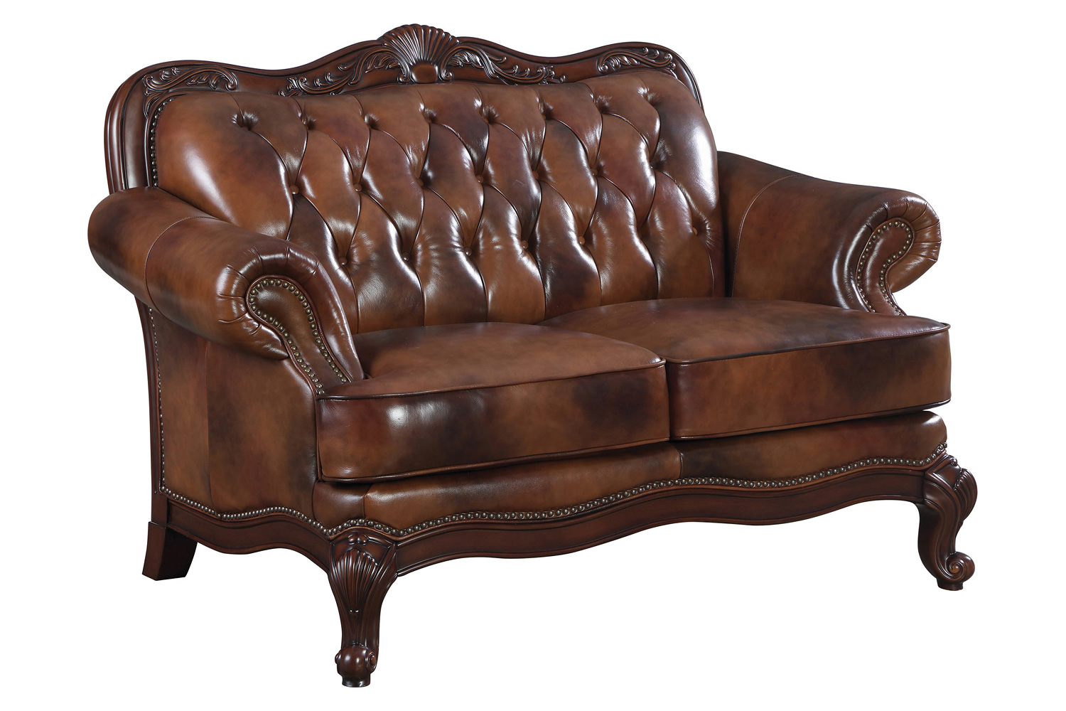 Coaster - Victoria Upholstered Tufted Living Room Set