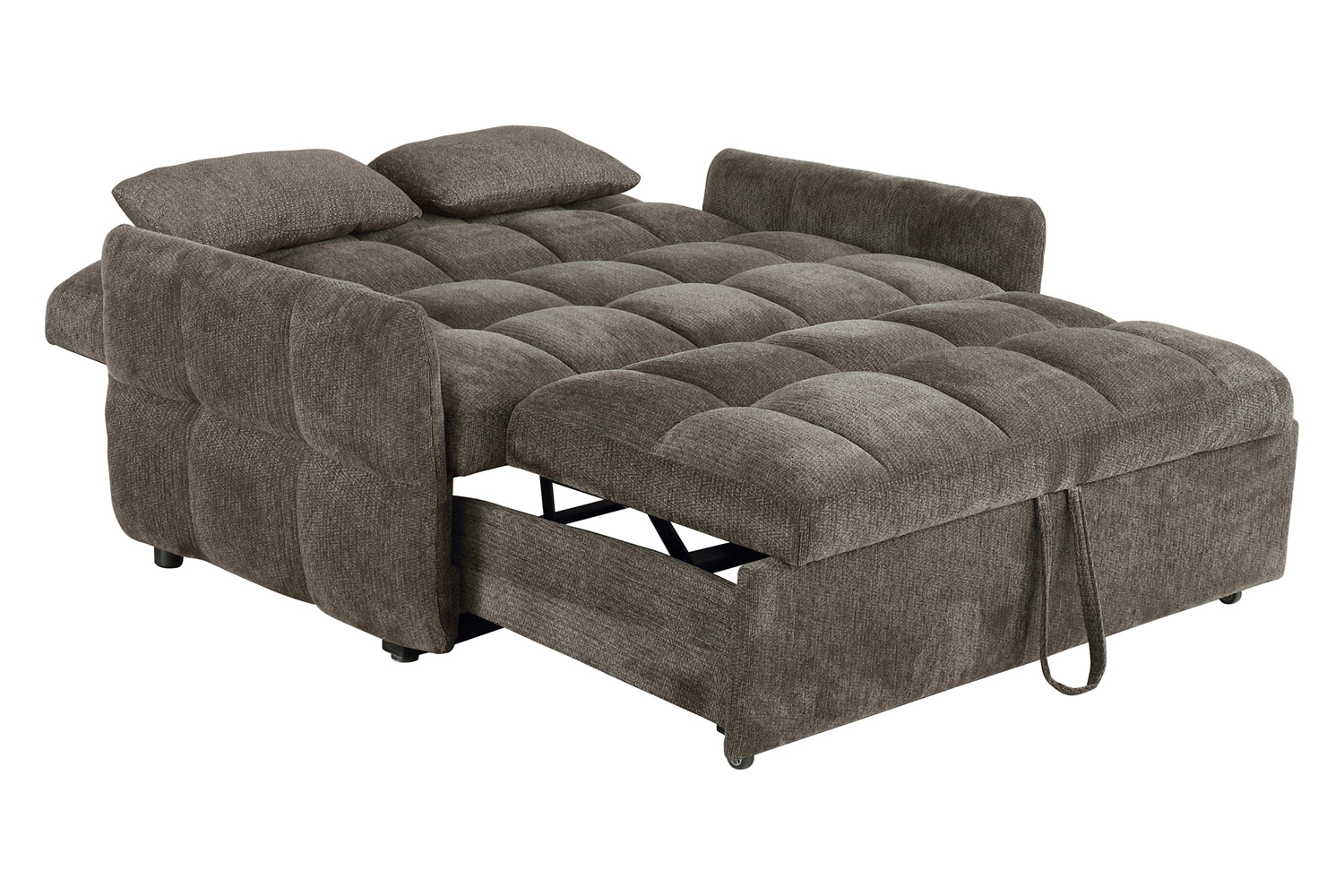 Coaster Cotswold Tufted Cushion Sleeper Sofa Bed - Brown