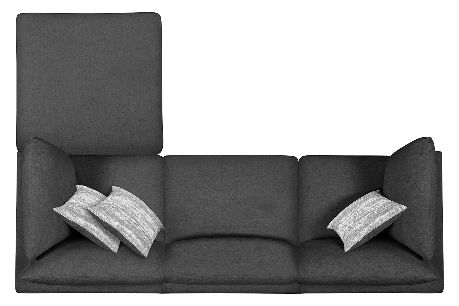 Coaster - 551321-SETB Serene 4-Piece Upholstered Modular Sectional