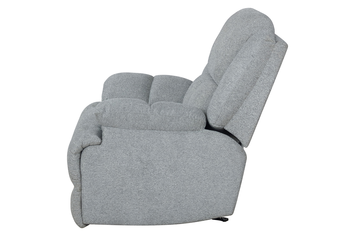 Coaster Waterbury Upholstered Glider Recliner - Gray