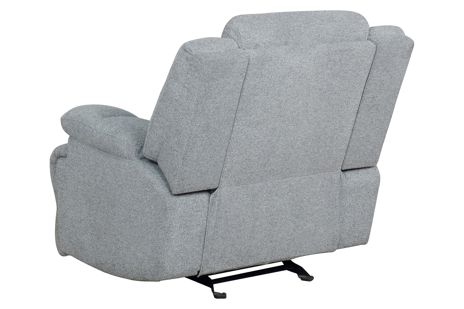 Coaster Waterbury Upholstered Glider Recliner - Gray