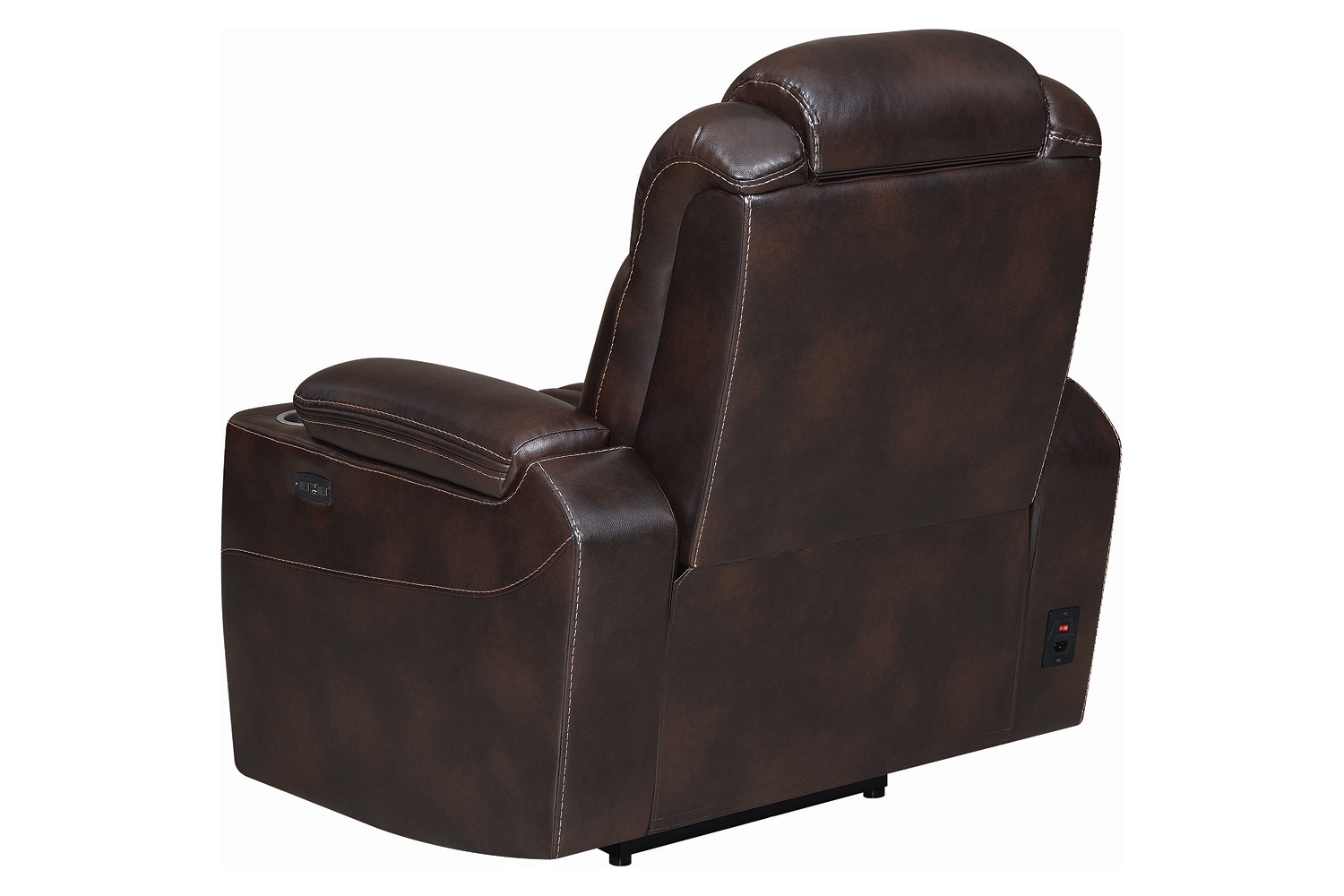 Coaster Korbach Upholstered Power Recliner - Espresso