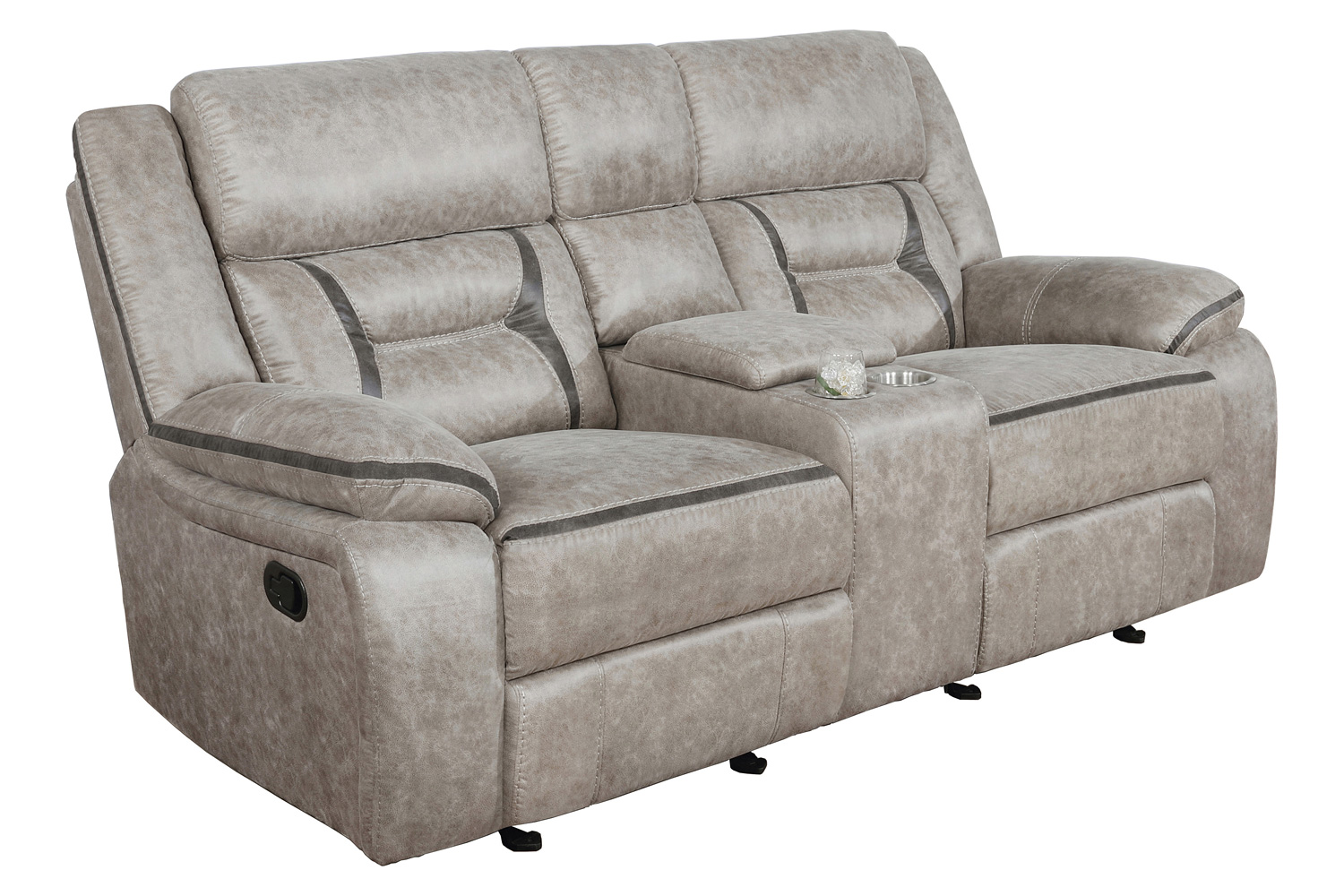 Coaster - Greer Upholstered Tufted Living Room Set