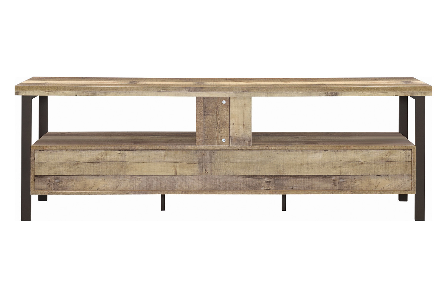 Coaster 71" 3-Drawer TV Console - Weathered Pine