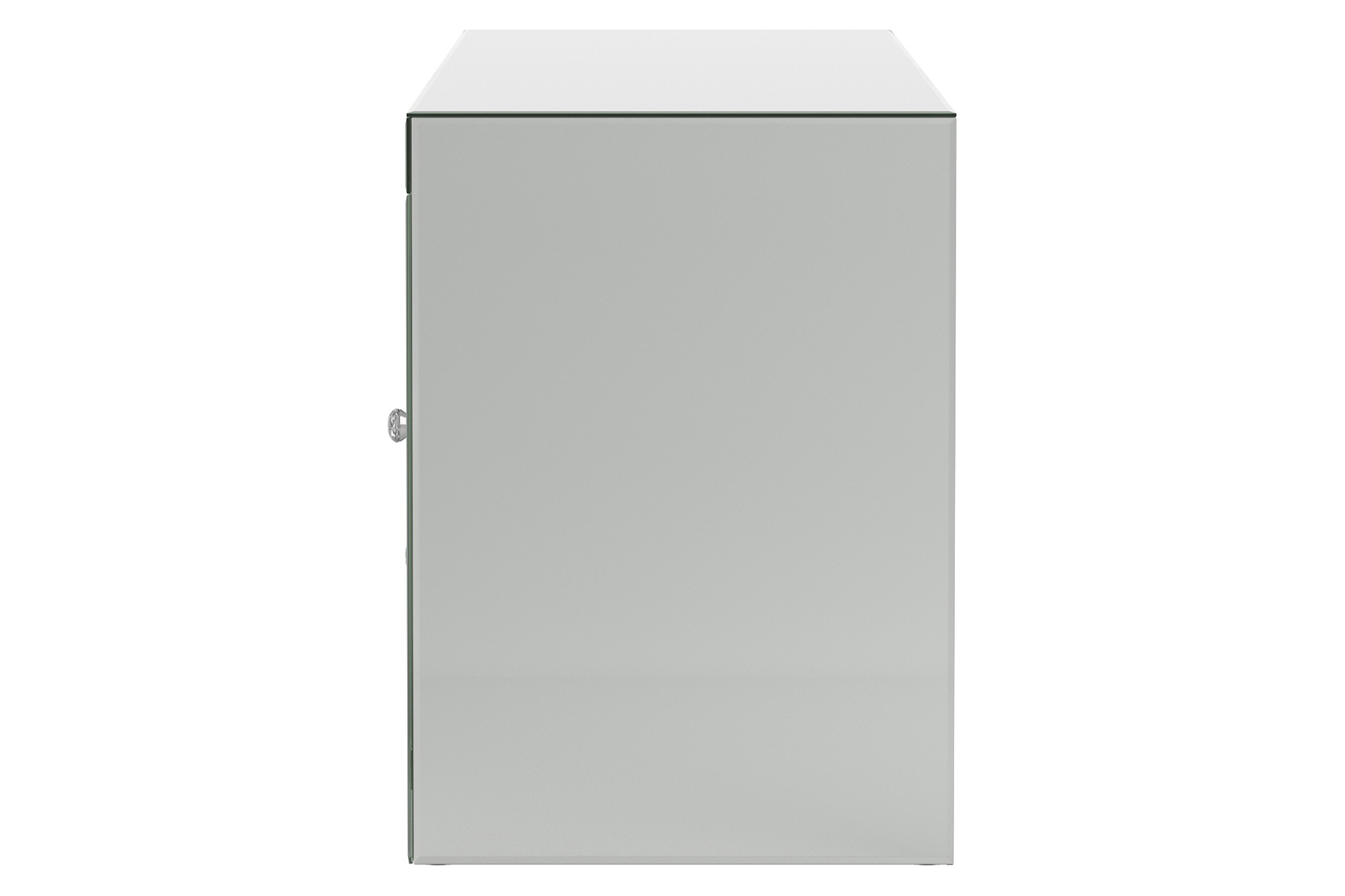 Coaster - 2-Door TV Console in Silver
