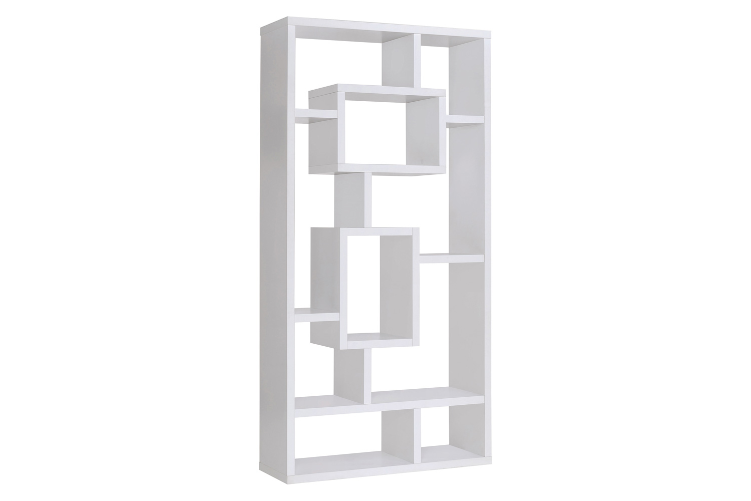 Coaster Howie 10-Shelf Bookcase - White