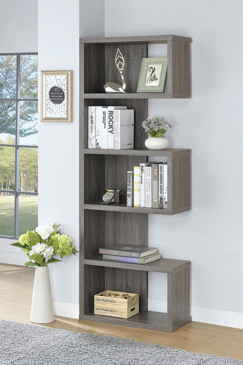 Coaster - Joey 5-Tier Bookcase