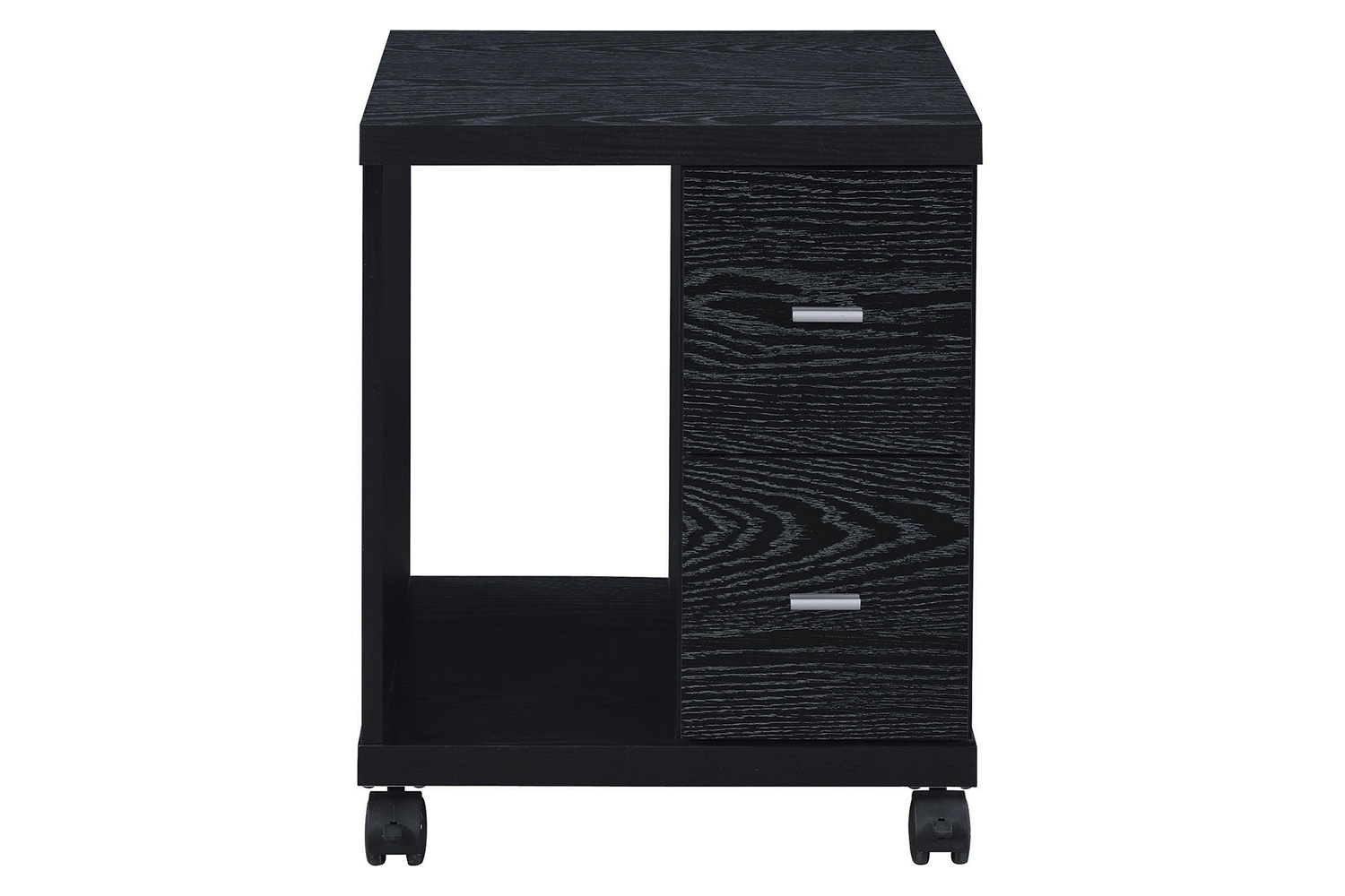 Coaster Russell 2-Drawer Cpu Stand - Black Oak