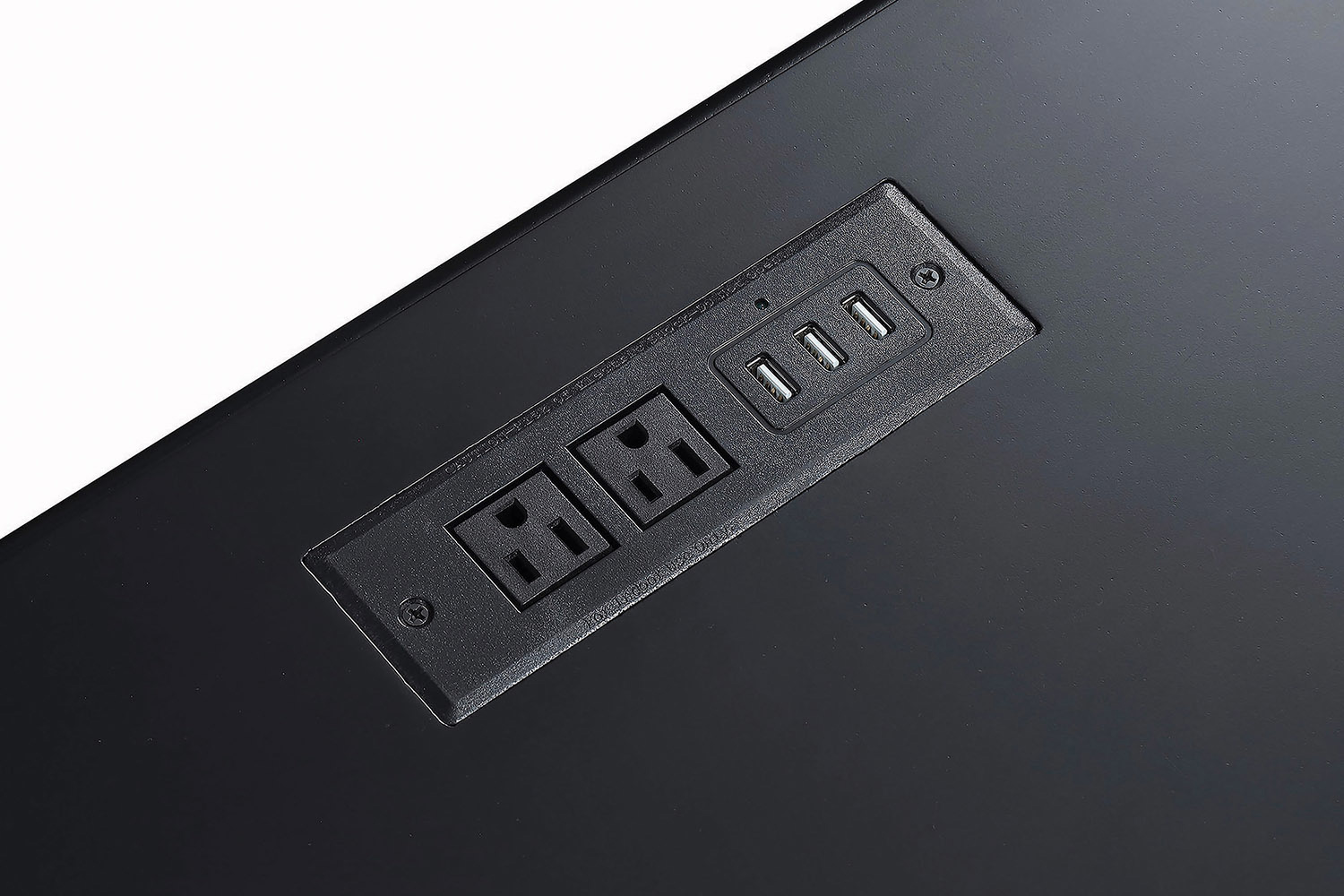 Coaster - Constance Writing Desk With Power Outlet in Black