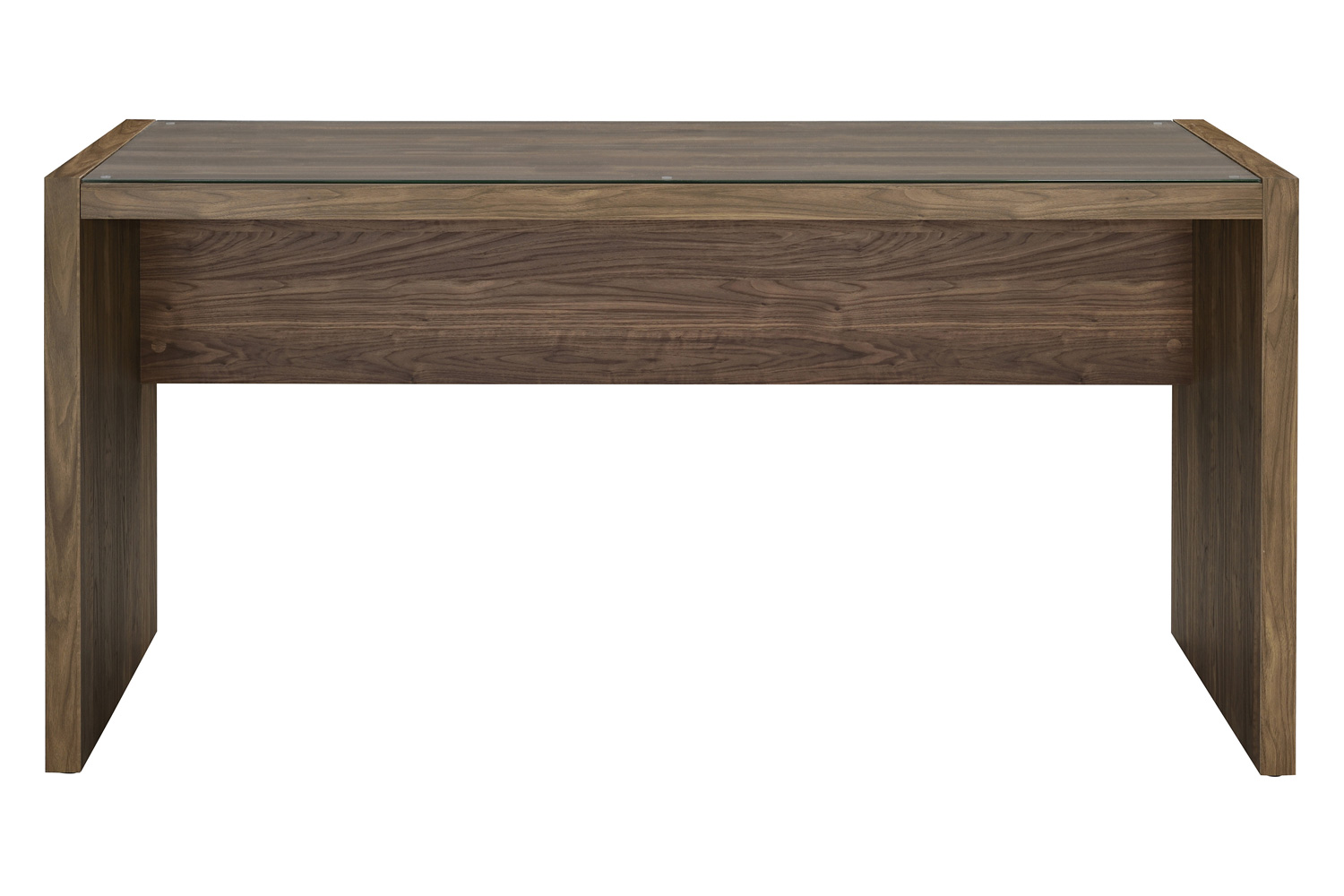 Coaster Luetta 59-Inch Rectangular Writing Desk - Aged Walnut