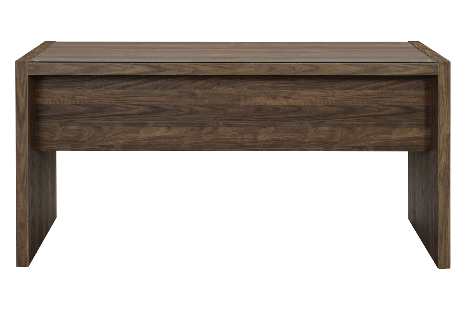 Coaster Luetta 59-Inch Rectangular Writing Desk - Aged Walnut