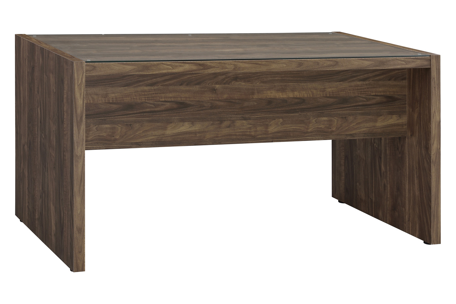 Coaster Luetta 59-Inch Rectangular Writing Desk - Aged Walnut