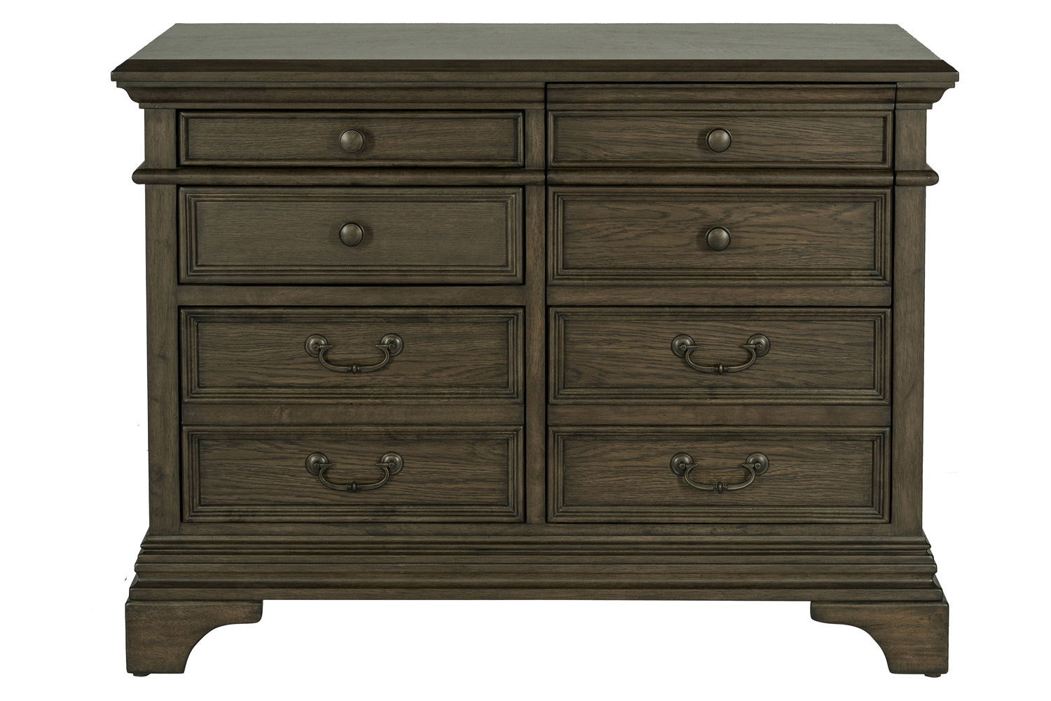 Coaster - Hartshill 5-Drawer File Cabinet in Burnished Oak