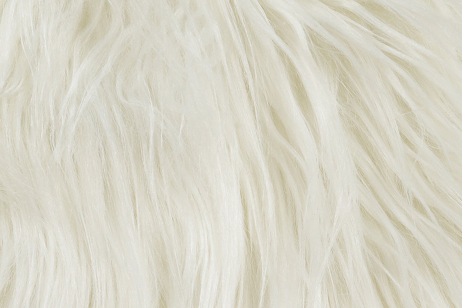 Coaster - Faux Sheepskin Upholstered Accent Chair in White
