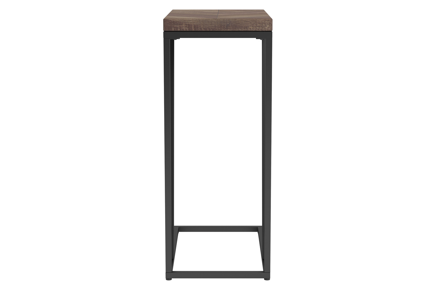 Coaster Chevron Rectangular Accent Table - Tobacco