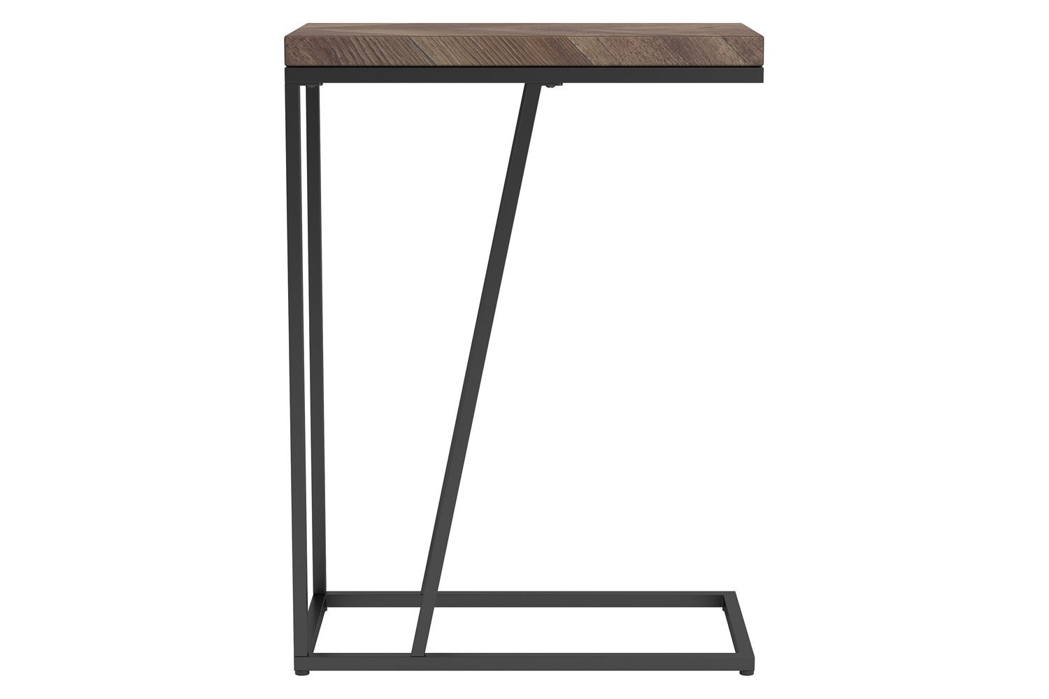 Coaster Chevron Rectangular Accent Table - Tobacco