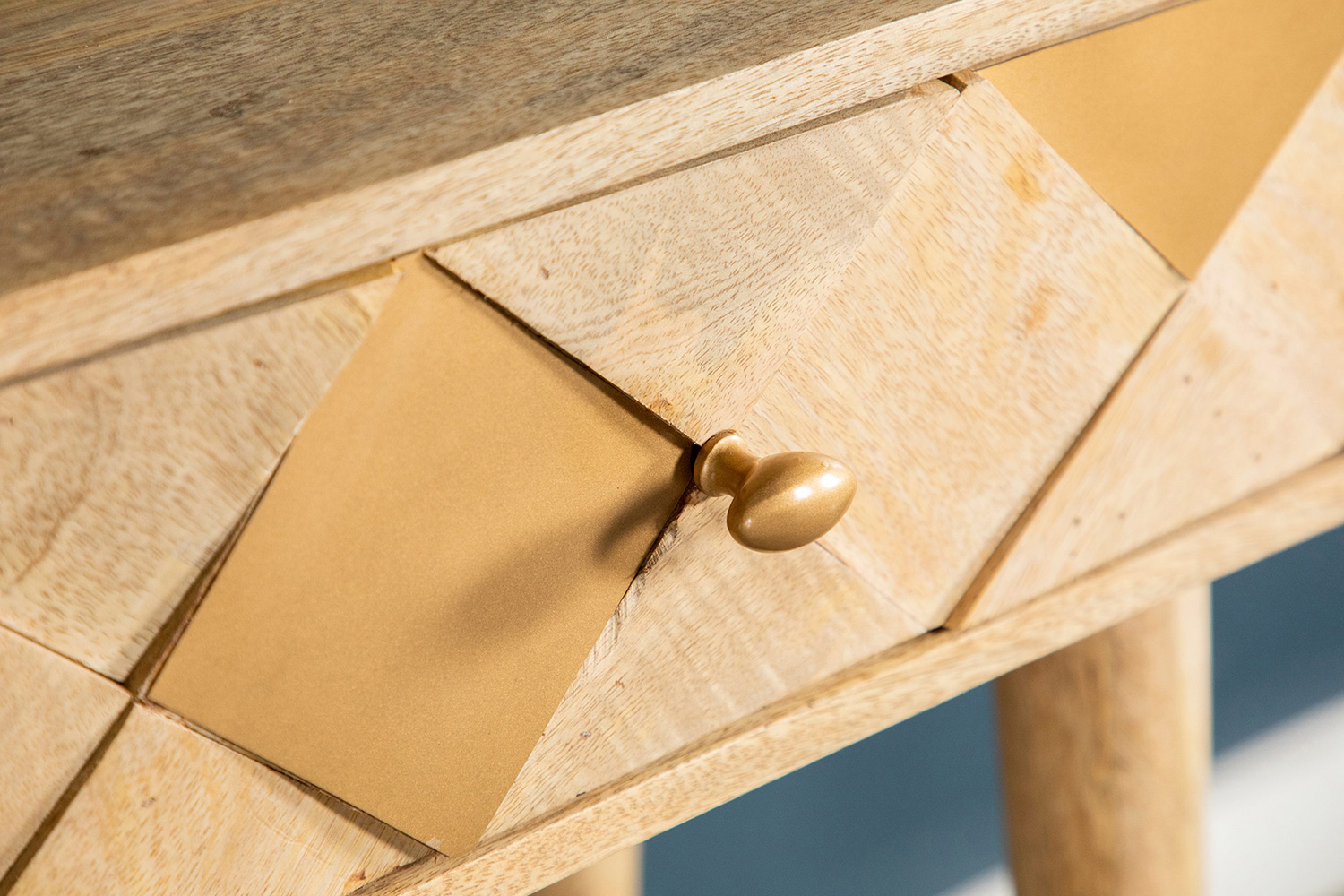 Coaster - Rectangular Storage Console Table in Natural