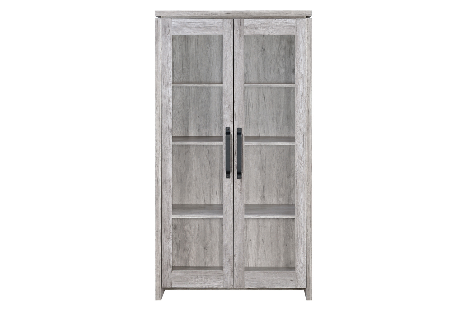Coaster - 2-Door Tall Cabinet in Gray Driftwood
