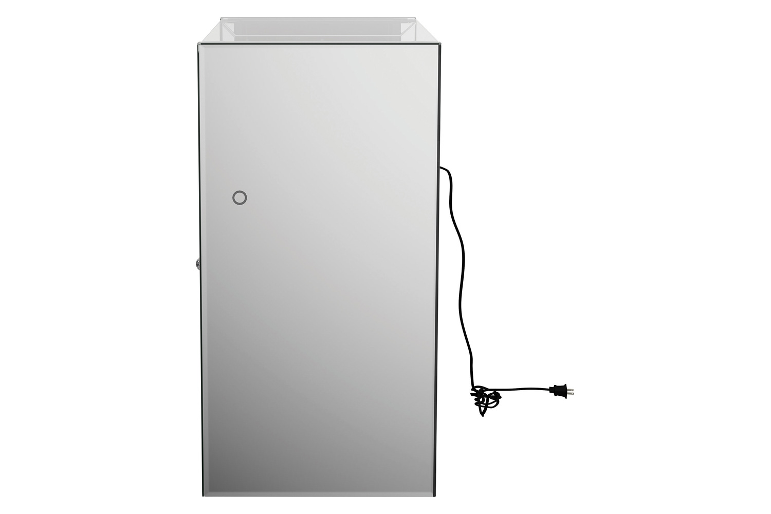 Coaster - 2-Door Accent Cabinet in Clear Mirror/Silver