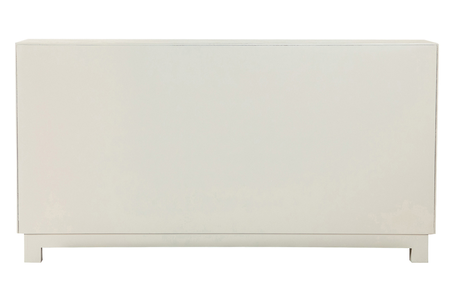 Coaster - Rectangular 4-Door Accent Cabinet in White/Gold